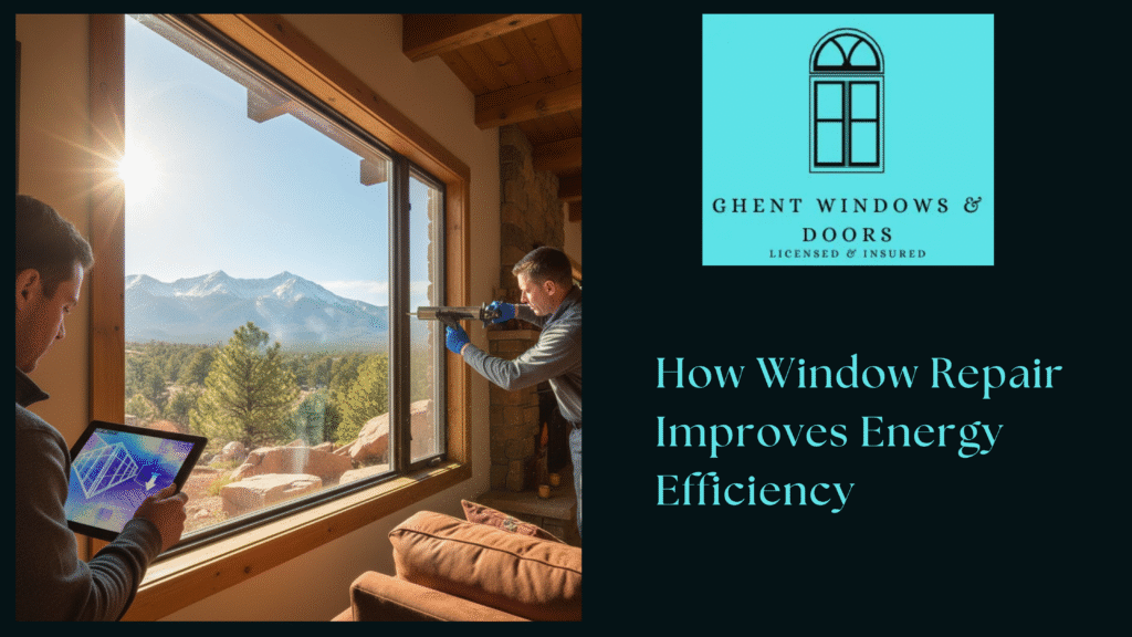 How Window Repair Improves Energy Efficiency