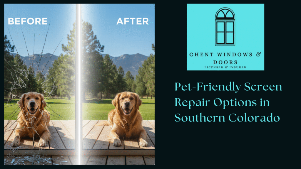 Pet Friendly Screen Repair Options