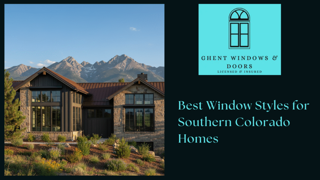 Best Window Styles for Southern Colorado Homes
