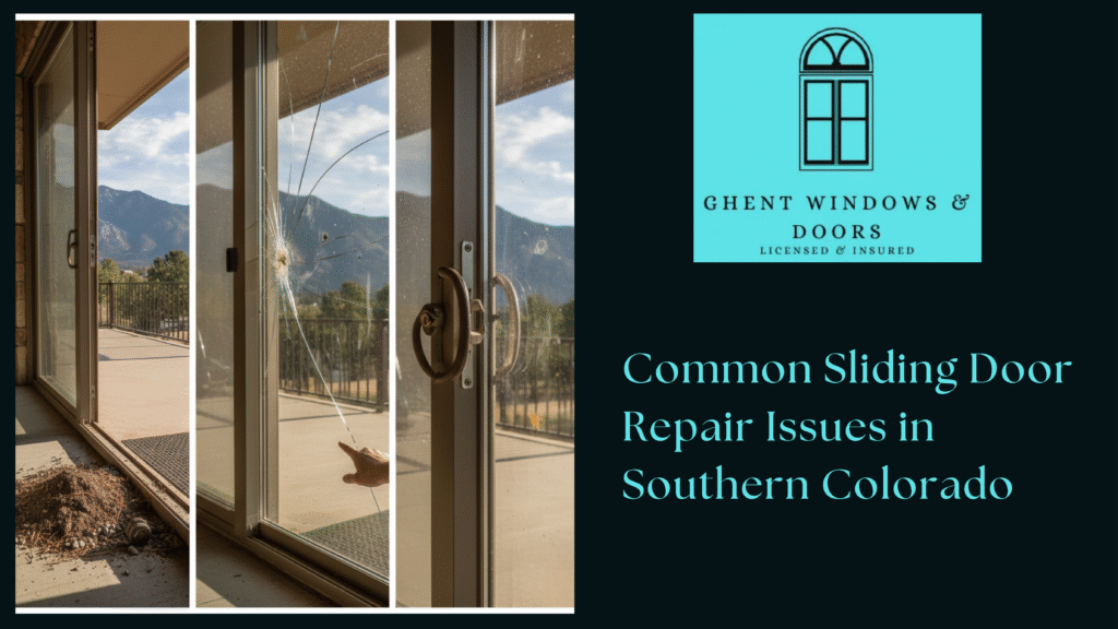 Common Sliding Door Repair Issues in Southern Colorado