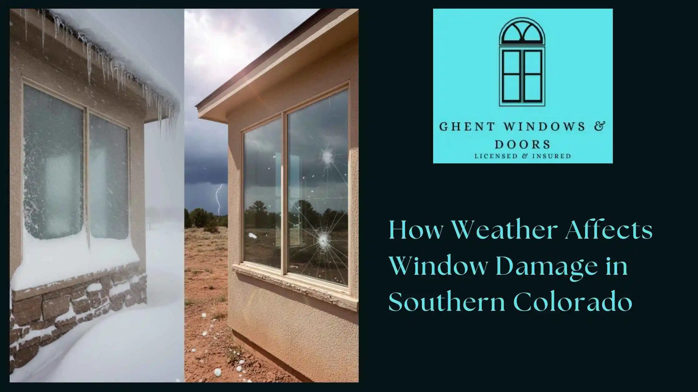 How Weather Affects Window Damage in Southern Colorado