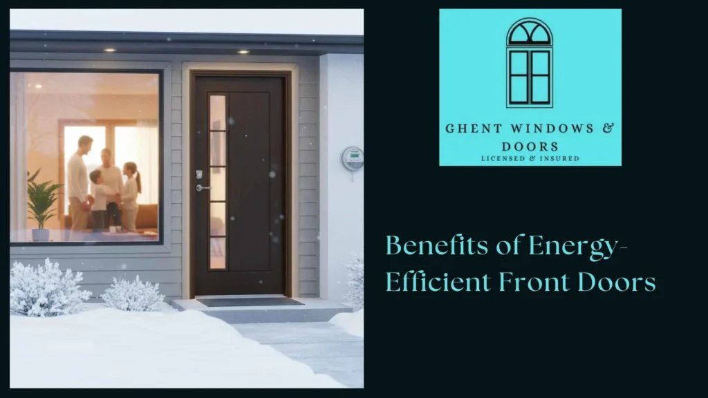 Benefits of Energy Efficient Front Doors