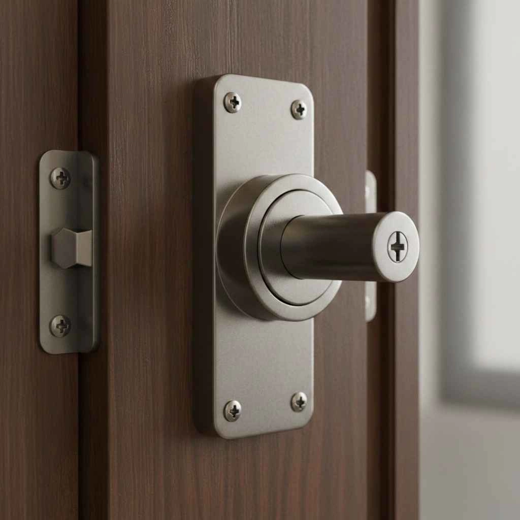 High security deadbolt and strike plate