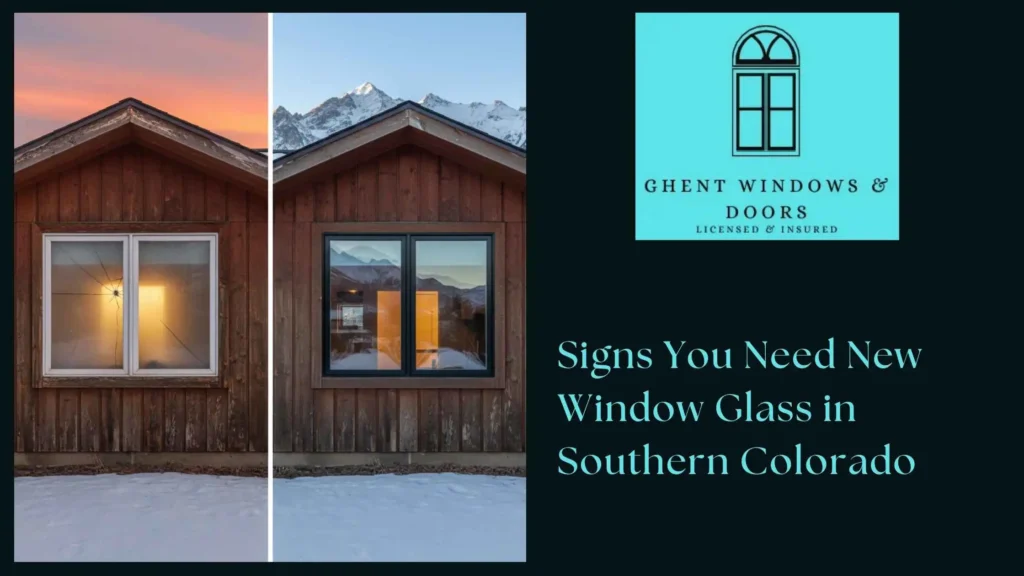 Signs You Need New Window Glass in Southern Colorado