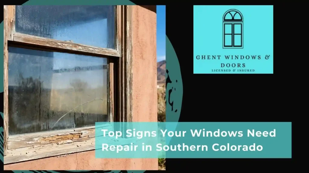 Top Signs Your Windows Need Repair in Southern Colorado