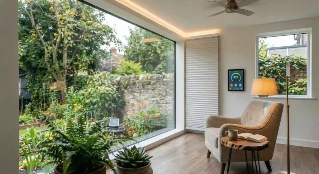 clear, fully repaired window