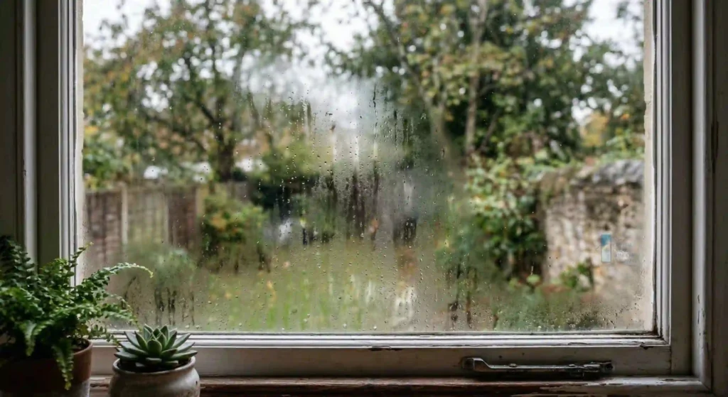 condensation between window panes