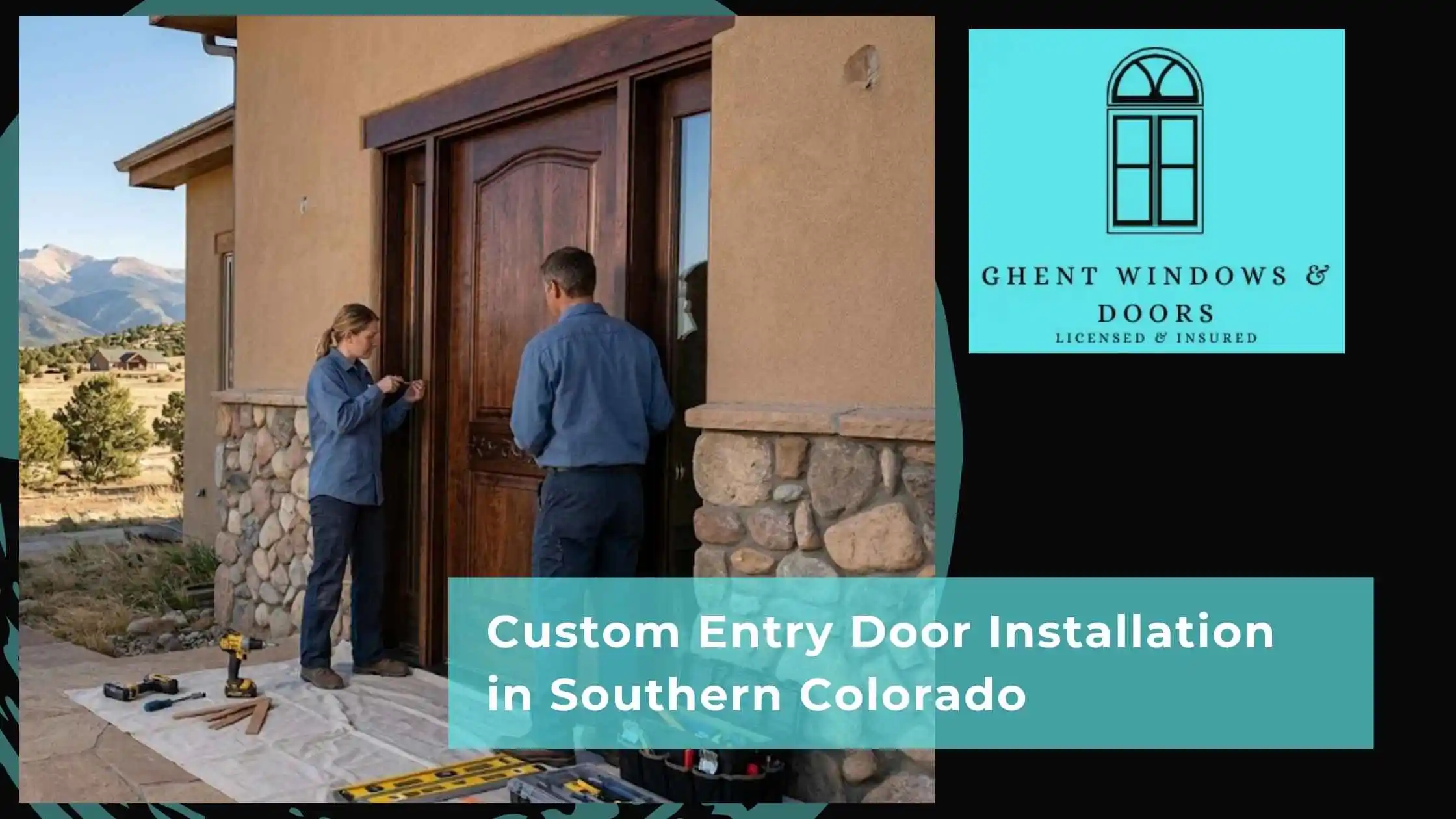Custom Entry Door Installation in Southern Colorado