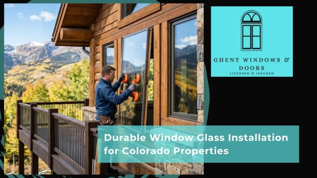 Durable Window Glass Installation for Colorado Properties