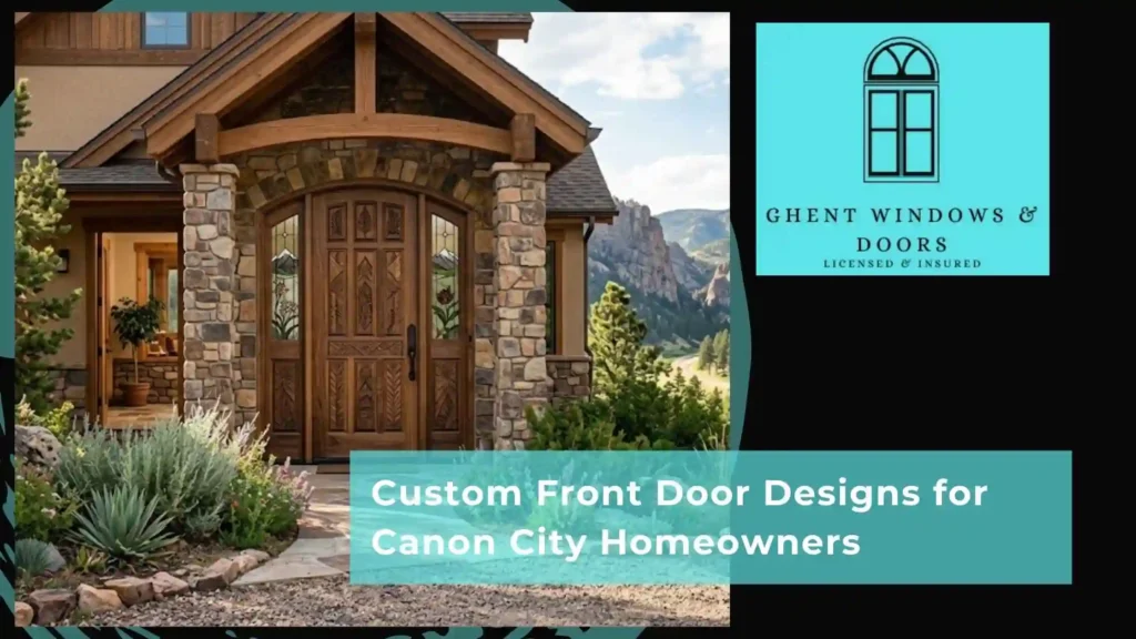 Custom Front Door Designs for Canon City Homeowners