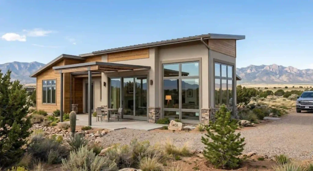 High performance replacement windows installed on a Pueblo West home.