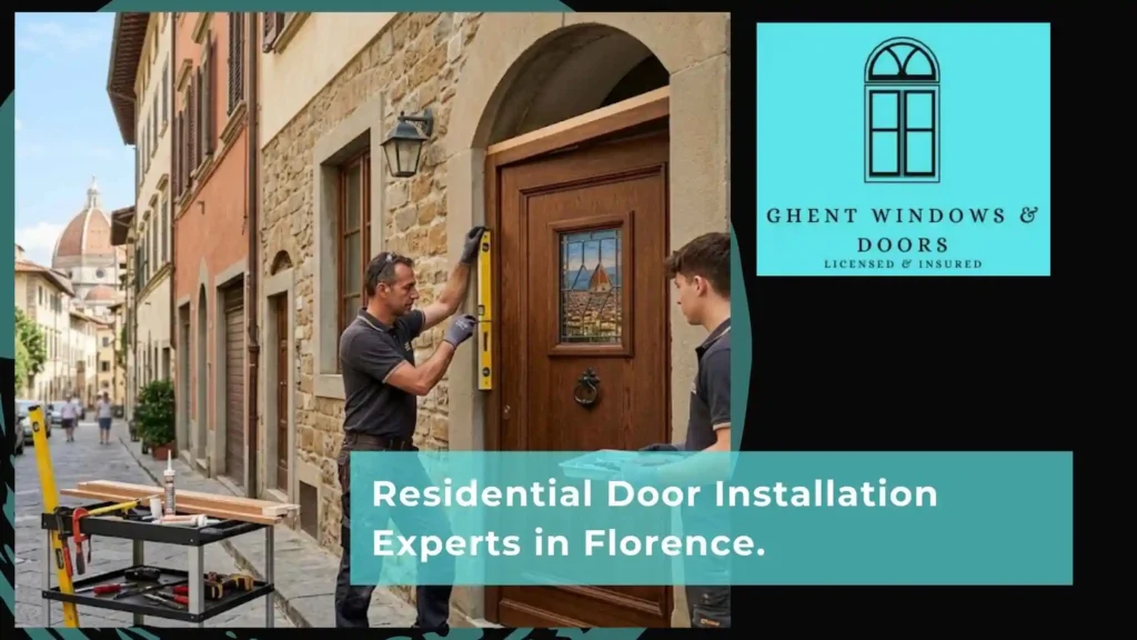 Residential Door Installation Experts in Florence.